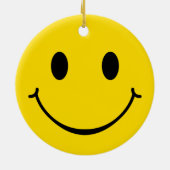Happy Face-Ornament Keramikornament (Hinten)
