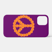 Happy Face Peace Case-Mate iPhone Hülle (Rückseite (Horizontal))