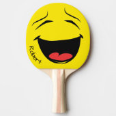 Happy Face Ping Pong Paddle (männlich) Tischtennis Schläger (Vorderseite)