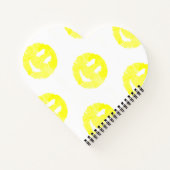 "Happy Face"-Planer Notizblock (Rückseite)