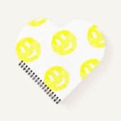 "Happy Face"-Planer Notizblock (Vorderseite)