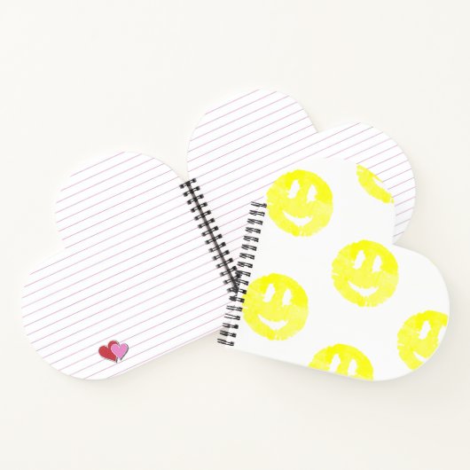 "Happy Face"-Planer Notizblock (Innenseite)