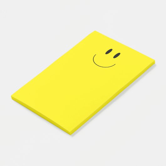 "Happy Face" Post-it Notes Klebezettel (angewinkelt)