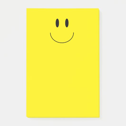 "Happy Face" Post-it Notes Klebezettel (Vorderseite)