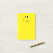 "Happy Face" Post-it Notes Post-it Klebezettel (Auf Schreibtisch)