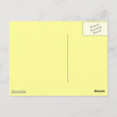 Happy Face Postcard Postkarte (Rückseite)