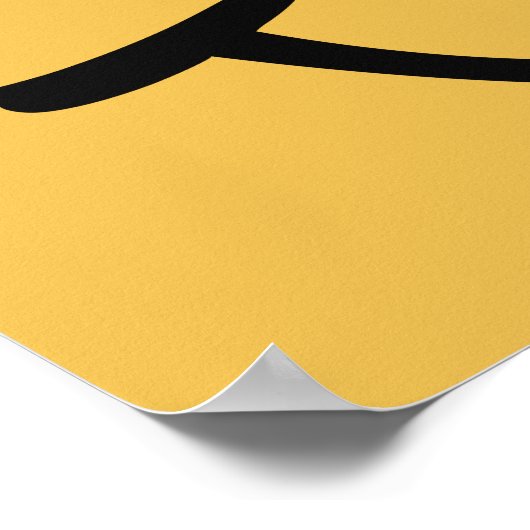 Happy Face Poster (Ecke)