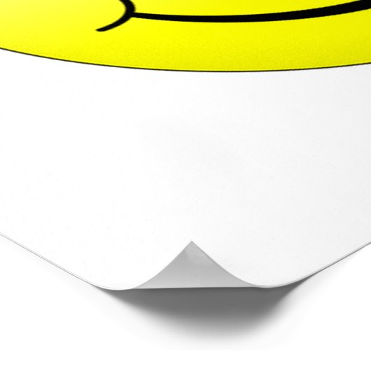 Happy Face Poster (Ecke)