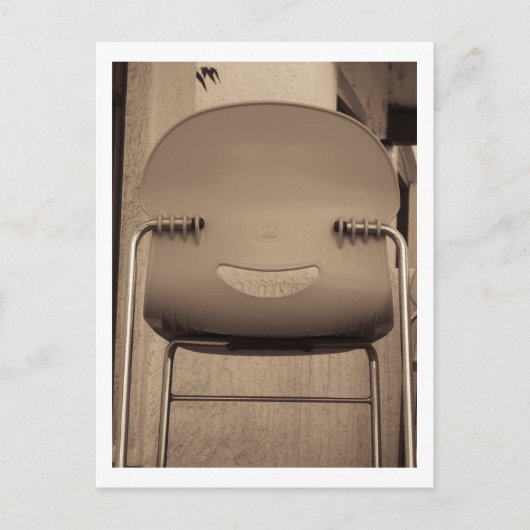 Happy Face Postkarte (Vorderseite)