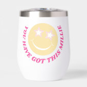 Happy face Preppy Slogan behalte phantastisch zu w (Vorderseite)