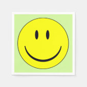 Happy Face Serviette (Vorderseite)