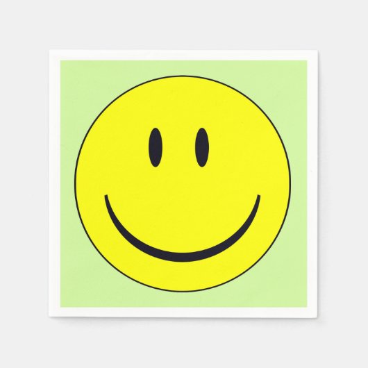 Happy Face Serviette (Vorderseite)