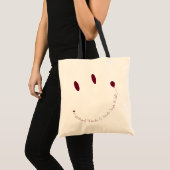 Happy Face Smile Tragetasche (Vorderseite (Produkt))