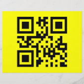 Happy Face Smiling Emoji — QR Code Flyer (Vorne)