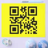 Happy Face Smiling Emoji — QR Code Flyer (Einzeln)