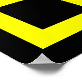 Happy Face Smiling Emoji — QR Code Poster (Ecke)