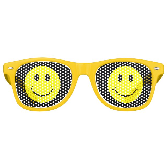Happy Face Sonnenbrille (Vorderseite)