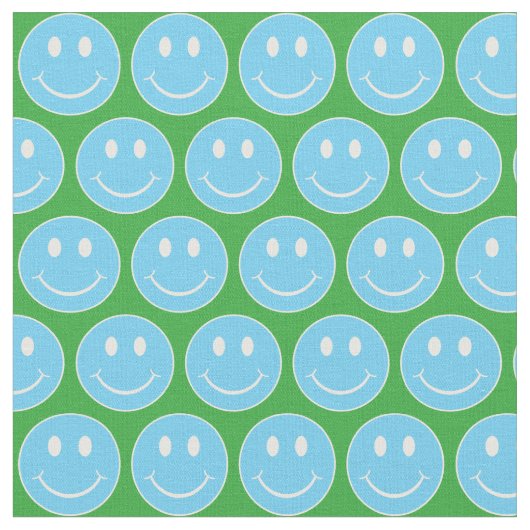 Happy Face Stoff (Nahaufnahme)