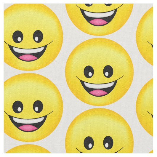 Happy Face Stoff (Nahaufnahme)
