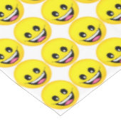 Happy Face Tischdecke (Schrägansicht)
