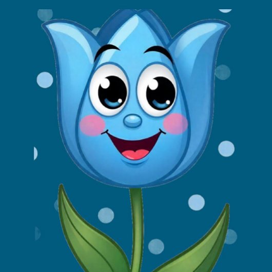 Happy Face Tulip iPhone / iPad Gehäuse Case-Mate iPhone Hülle