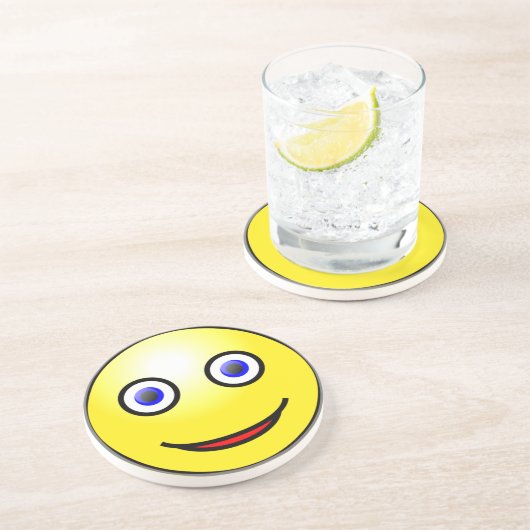 Happy Face Untersetzer (Seite)