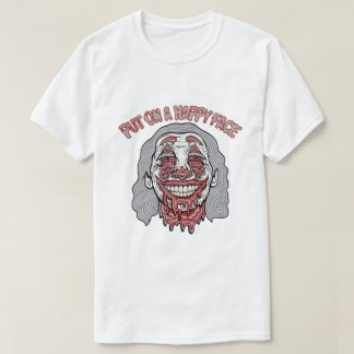 Happy Face Villain T-Shirt - Lächeln mit dunkler S