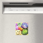HAPPY FACES Magnet (In Situ (Geschirrspüler))