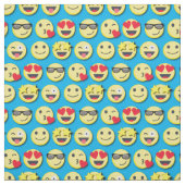 Happy Faces Niedlich Lächeln Stoff (Muster)