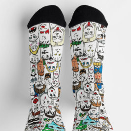 Happy Faces Socken