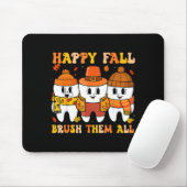 Happy Fall Bruhem All Teeth Thanksgiving Dental De Mousepad (Mit Mouse)