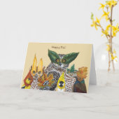 Happy Fall Card Karte (Gelbe Blume)