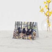 Happy Fall Card Karte (Gelbe Blume)