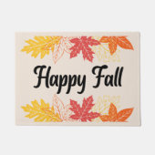 Happy Fall Doormat Fußmatte (Vorderseite)