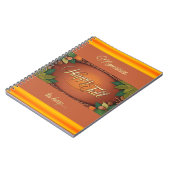 Happy Fall Erinnerungen Notebook Notizblock (Linke Seite)