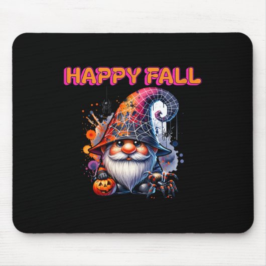 Happy Fall Gnome Mousepad (Vorne)