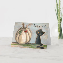 Happy Fall - Grußkarte Karte