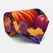 Happy Fall Harvest Krawatte (Gerollt)