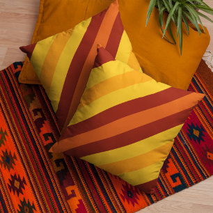 Happy Fall Herbst farbiges Muster Kissen