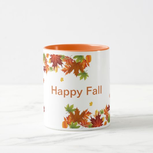 Happy Fall Kaffee Tasse (Zentrum)