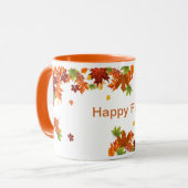 Happy Fall Kaffee Tasse (Vorderseite Links)