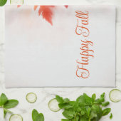 Happy Fall Kitchen Handtücher (Gefaltet)