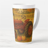Happy Fall klassische Traktor und Bauernhof Milchtasse (Rechte Ecke)
