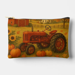 Happy Fall klassische Traktor und Bauernhof Zubehörtasche