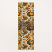 Happy Fall Pumpkin Blätter Design Yogamatte (Vorderseite)
