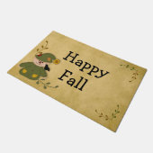 Happy Fall Scarecrow Fußmatte (Schrägansicht)