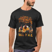 Happy Fall Y all Doberman Lover Autumn Pumpkin Tha T-Shirt (Vorderseite)