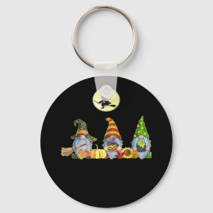 Happy Fall Y’all Niedliche Halloween Gnomes Es ist Schlüsselanhänger