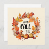 Happy Fall Y'all (Vorne/Hinten)