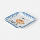 Happy Fall Y'all | Boho Herbst-Folien Pappteller (Gewinkelt)